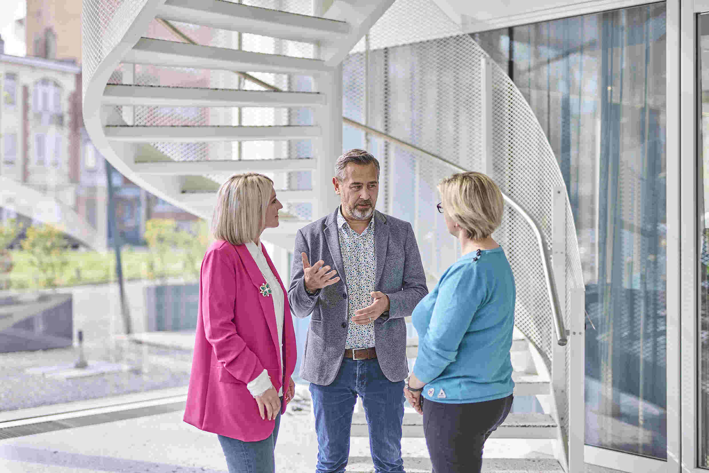 DELA collega's in gesprek